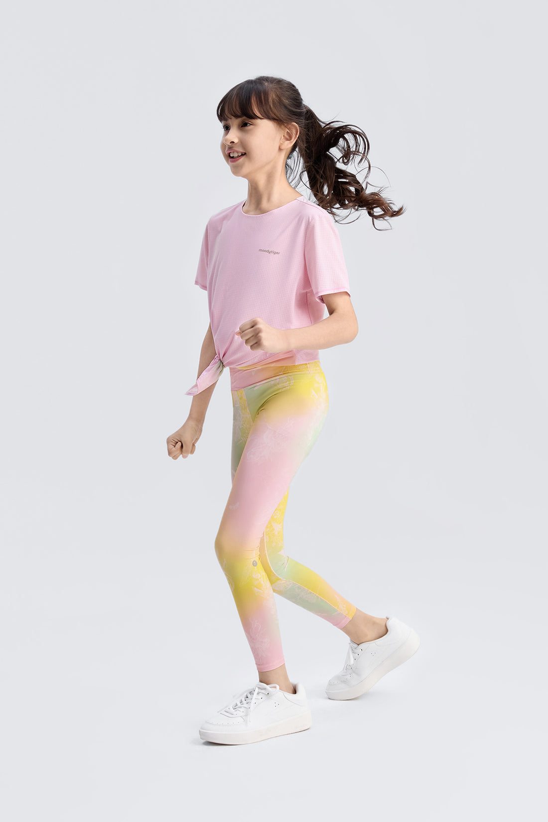 Cloudie Air Printed Leggings **Gradient Buzz Pink**
