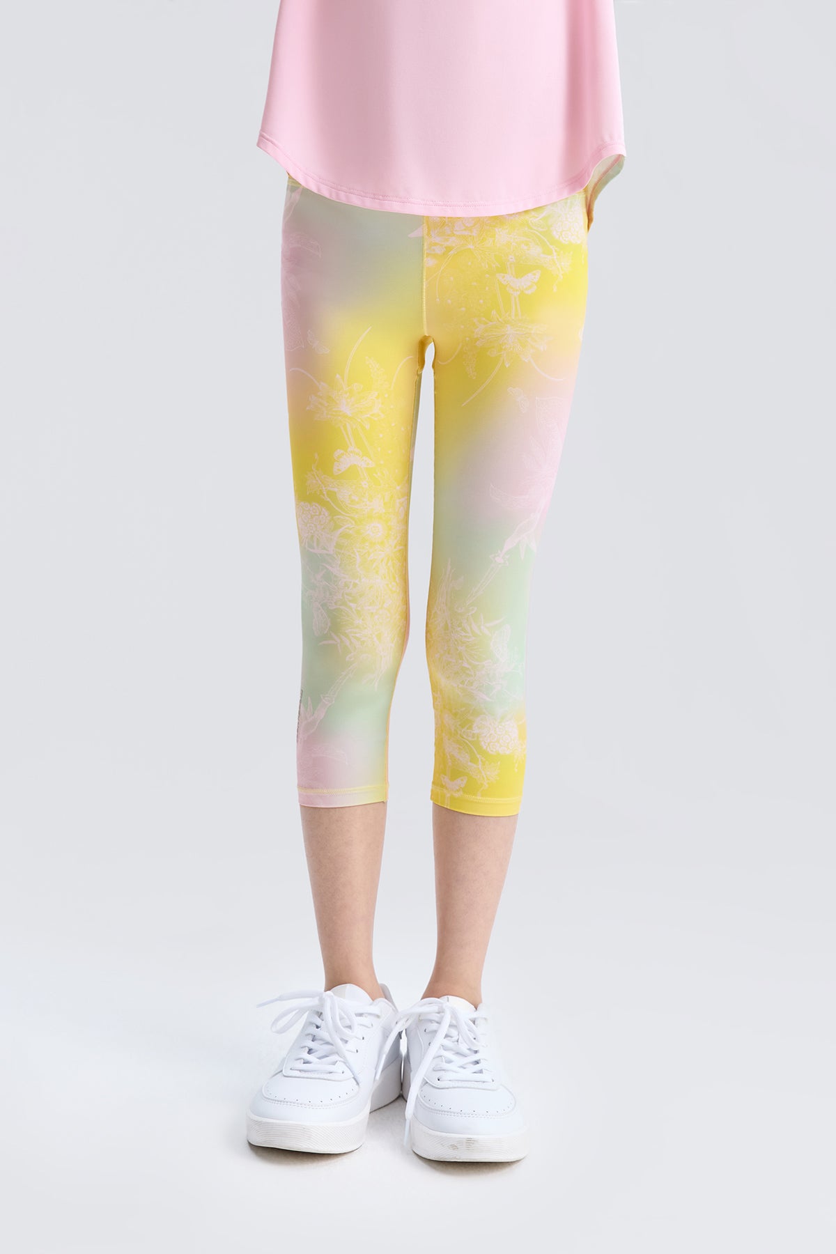 Cloudie Air Printed Leggings **Gradient Buzz Pink**