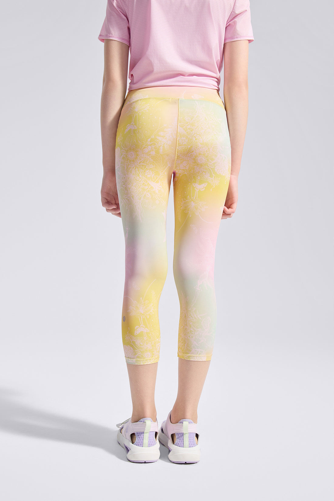 Cloudie Air Printed Leggings **Gradient Buzz Pink**
