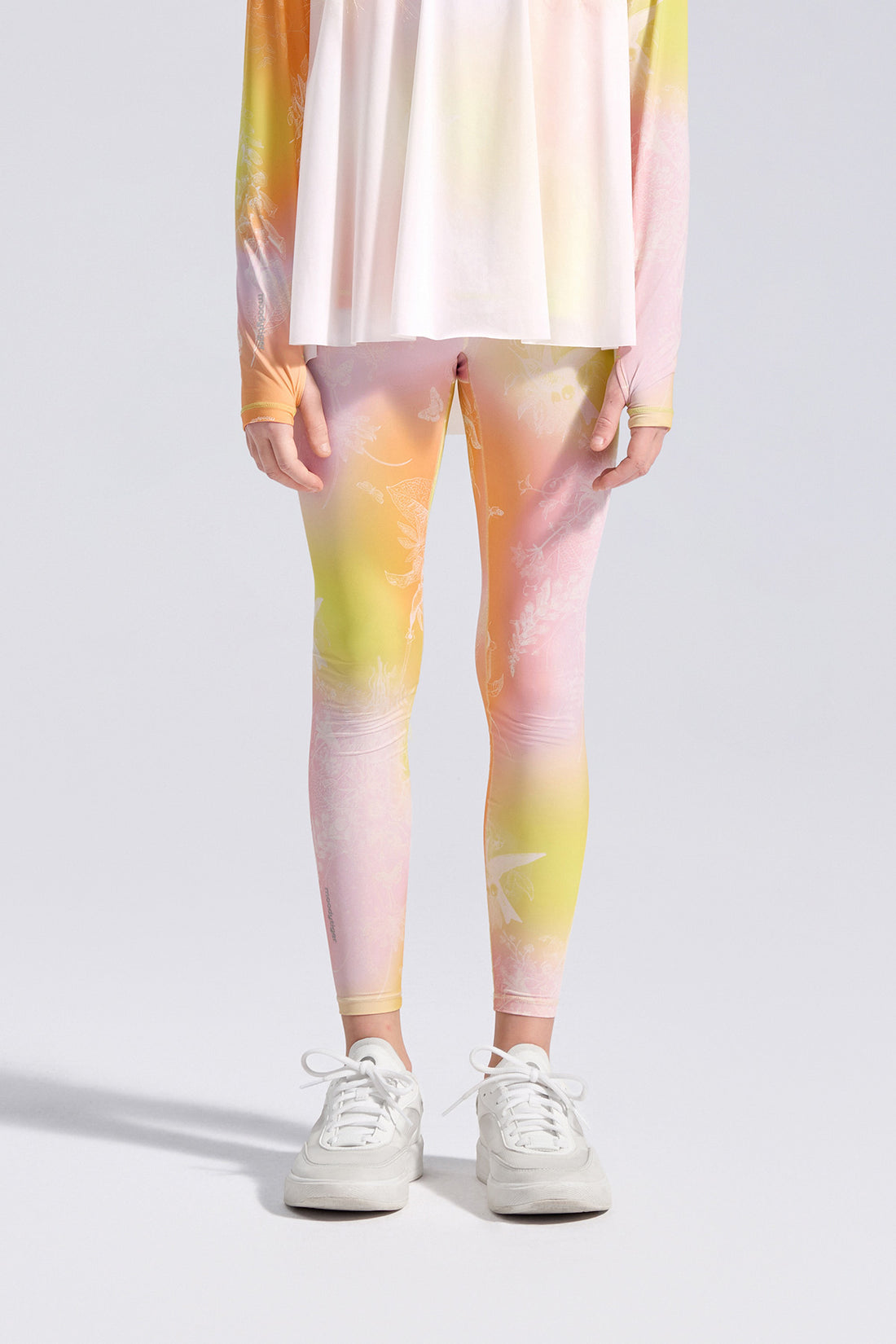 Cloudie Air Printed Leggings **Gradient Buzz Yellow**