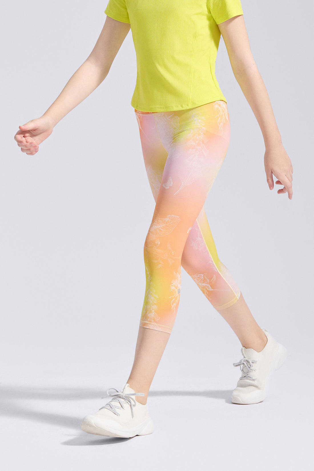 Cloudie Air Printed Leggings **Gradient Buzz Yellow**