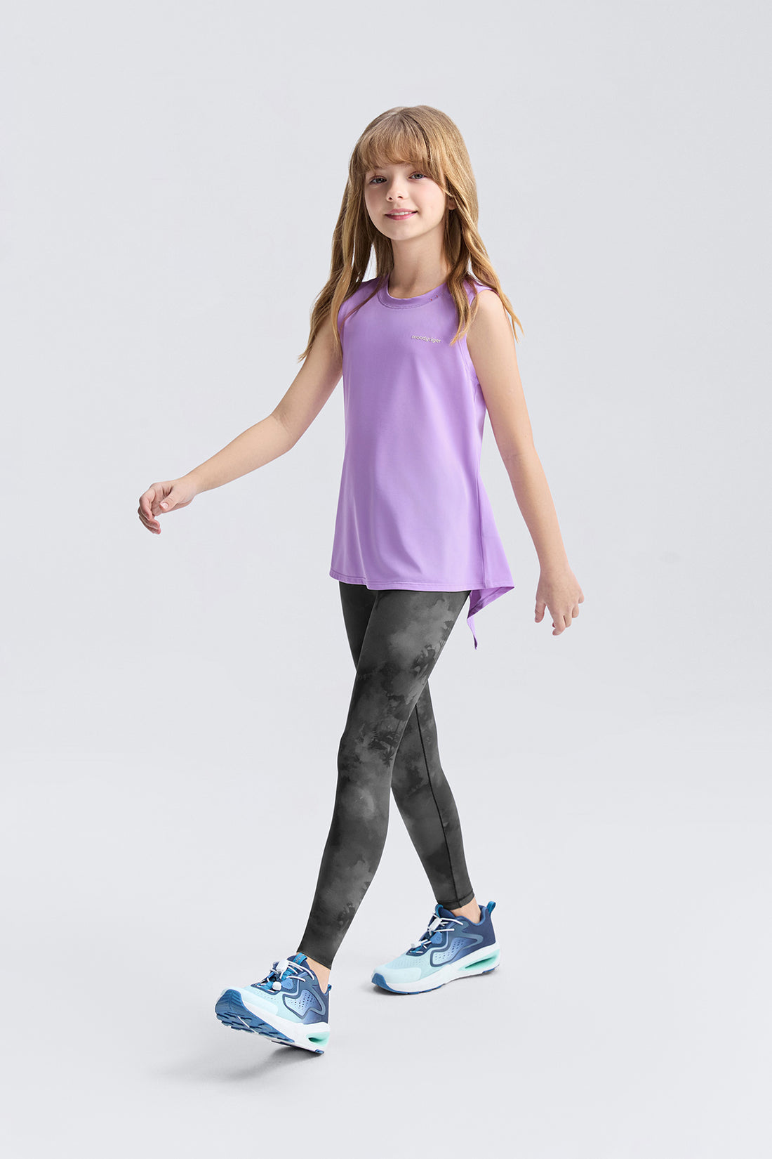 Cloudie Air Printed Leggings **Rainforest Black**