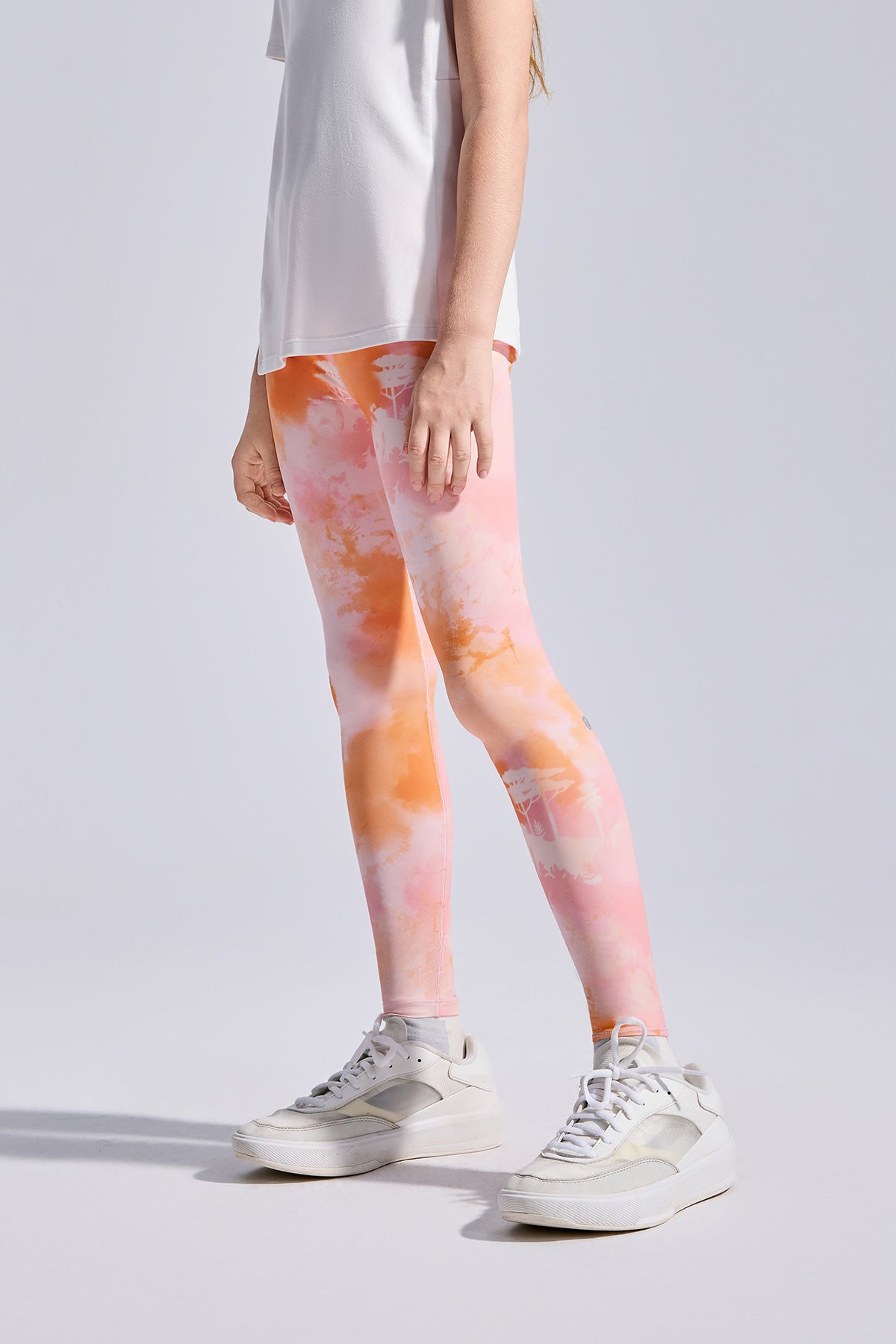 Cloudie Air Printed Leggings **Rainforest Orange**