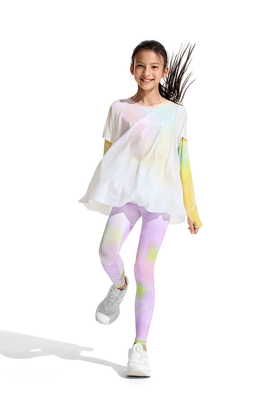 Cloudie Air Pro Printed Leggings **Fragrancy Purple**