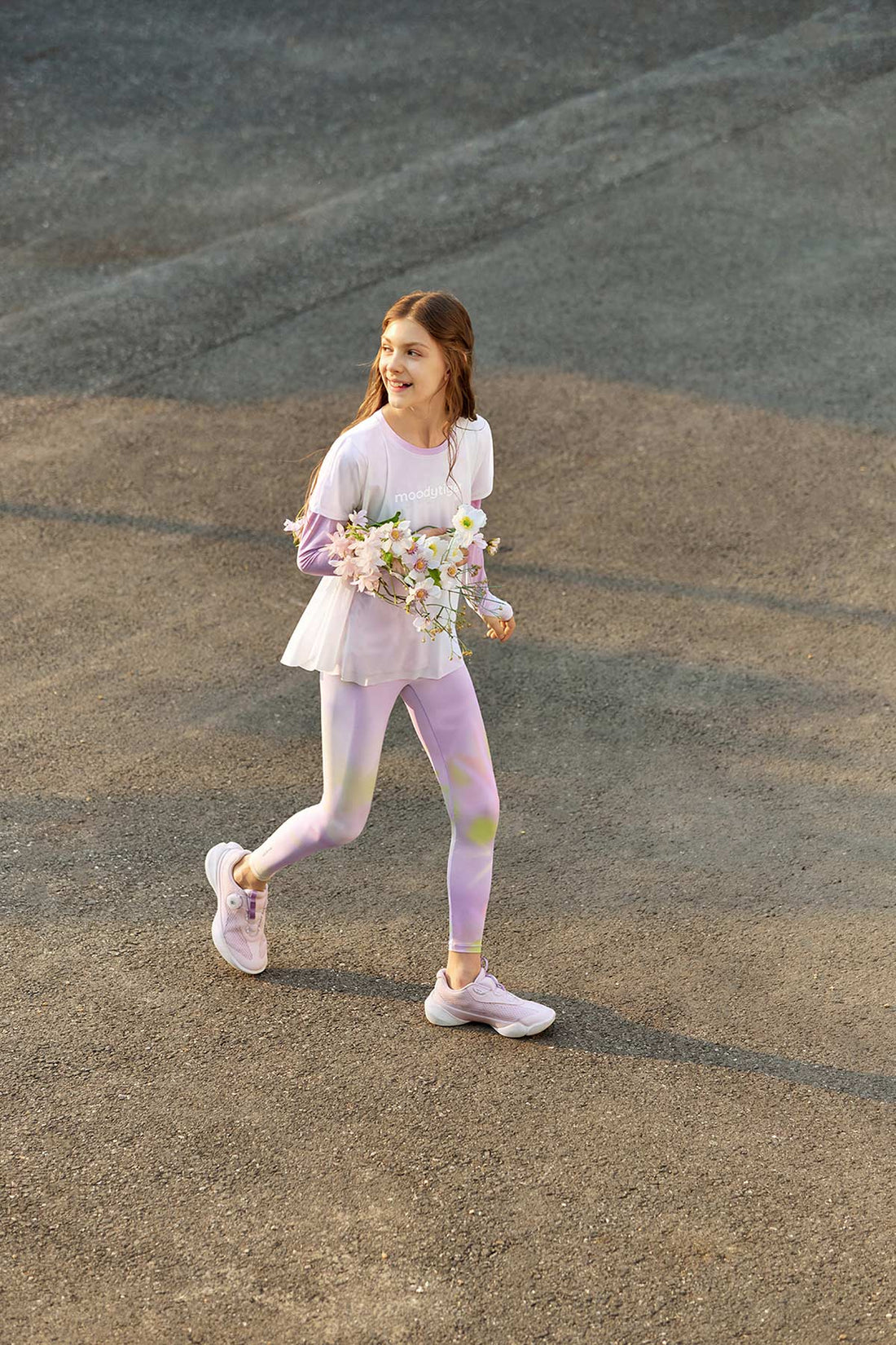 Cloudie Air Pro Printed Leggings **Fragrancy Purple**