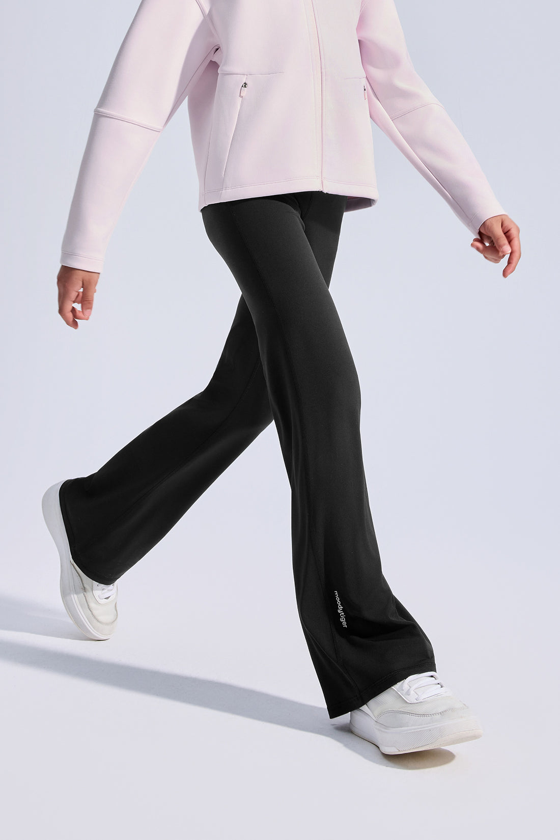 Cloudie Essential Bootcut Leggings **Charcoal Black**