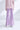 Cloudie Essential Bootcut Leggings **Grape Gray Purple**