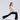 Cloudie Essential Printed Bootcut Leggings **Variegated Black**