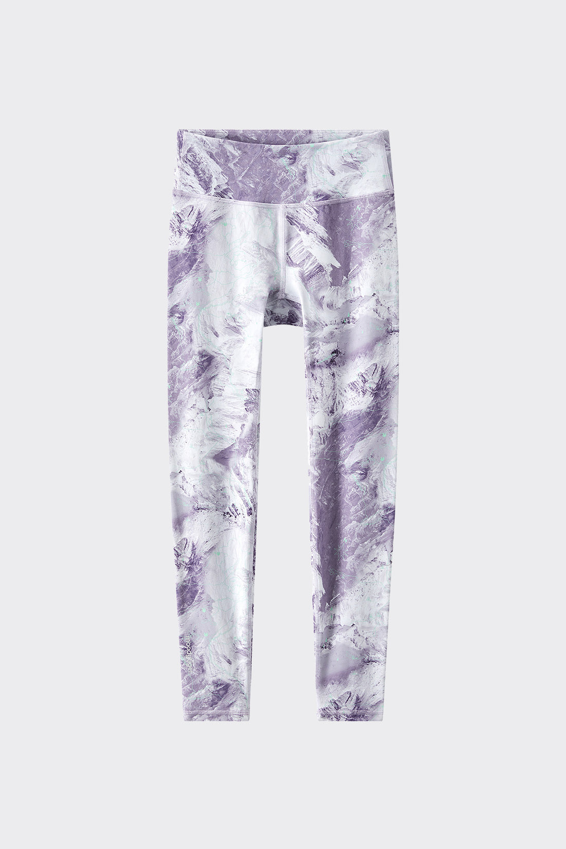 Cloudie Essential Printed Leggings **Mountain Sound Purple**