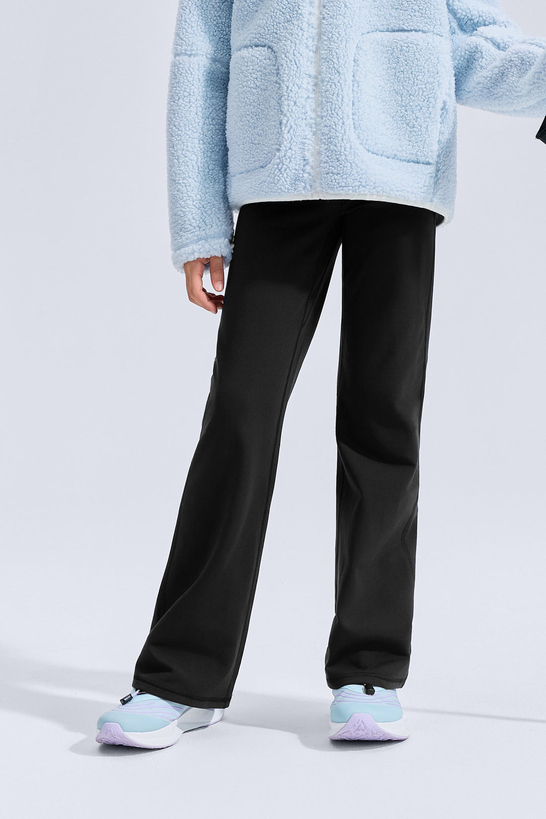 Cloudie Solar Bootcut Leggings **Charcoal Black**