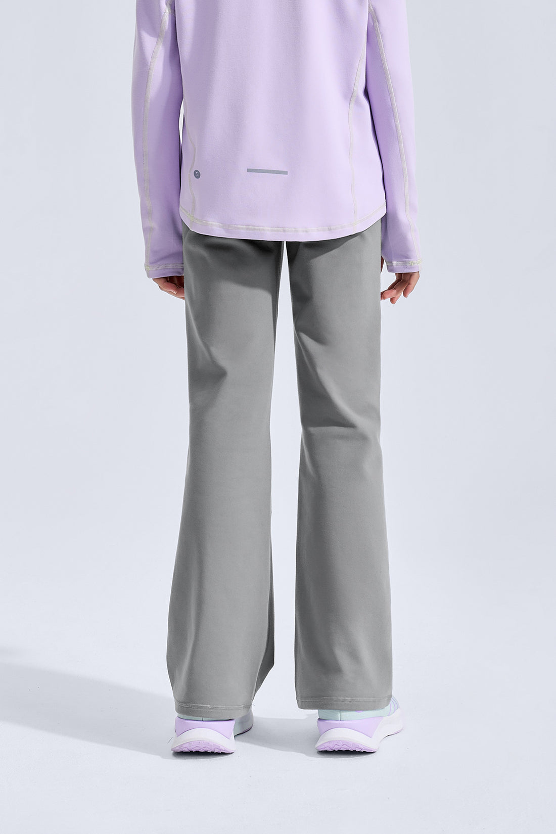 Cloudie Solar Bootcut Leggings **Quiet Grey**