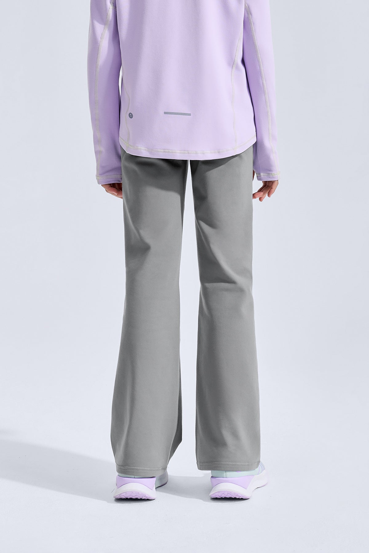 Cloudie Solar Bootcut Leggings **Quiet Grey**