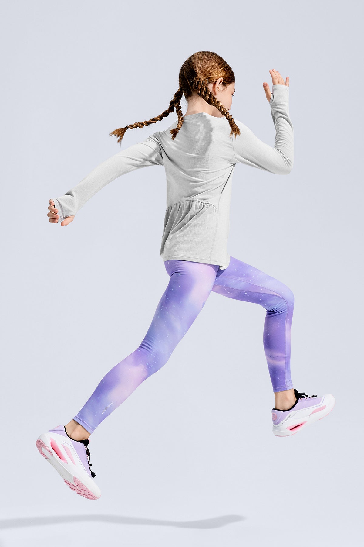 Cloudie Solar Printed Leggings **Starlight Purple**