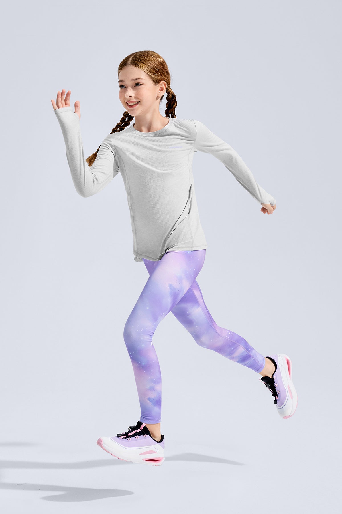 Cloudie Solar Printed Leggings **Starlight Purple**