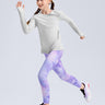 Cloudie Solar Printed Leggings **Starlight Purple**