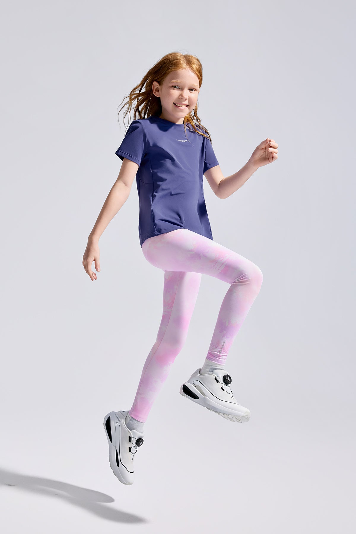Cloudie Air Printed Leggings **Rainforest Pink**