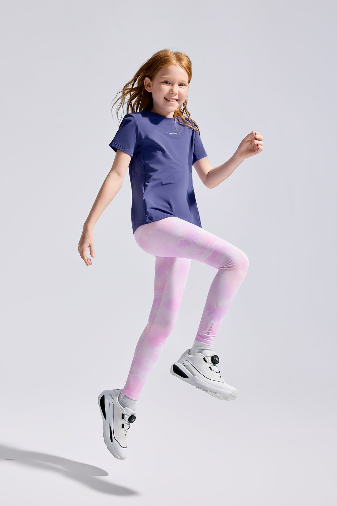 Cloudie Air Printed Leggings **Rainforest Pink**