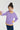 Coarse Knit Fleece Sweater **Jacaranda**