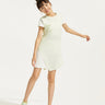 Colour Blocking Dress **Bud Green**