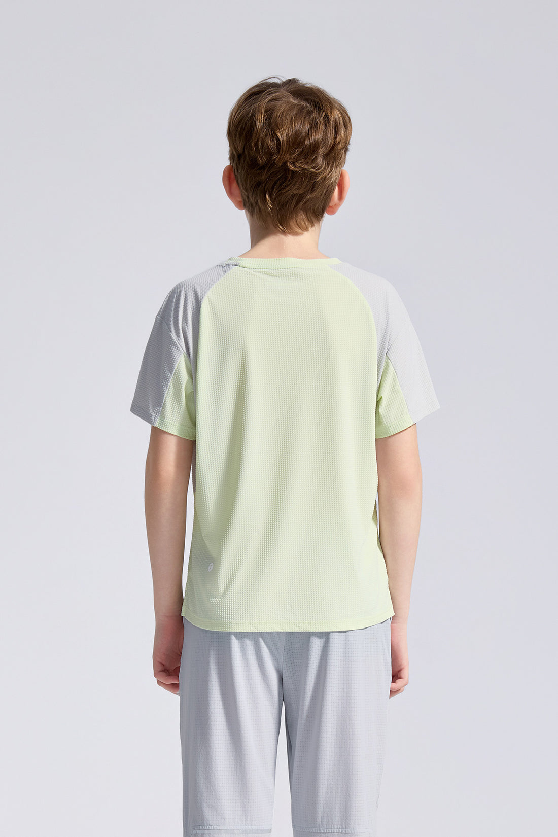 Colour Blocking Short Sleeve **Bud Green**