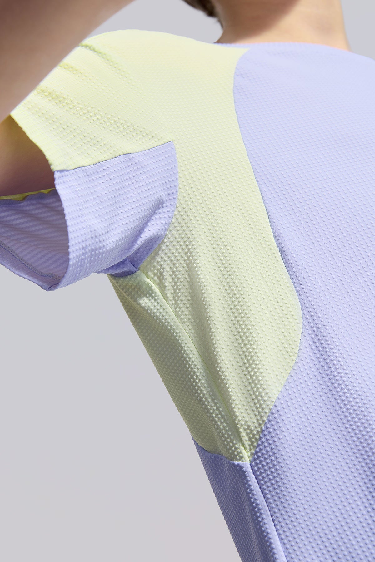 Colour Blocking Short Sleeve **Cornflower**