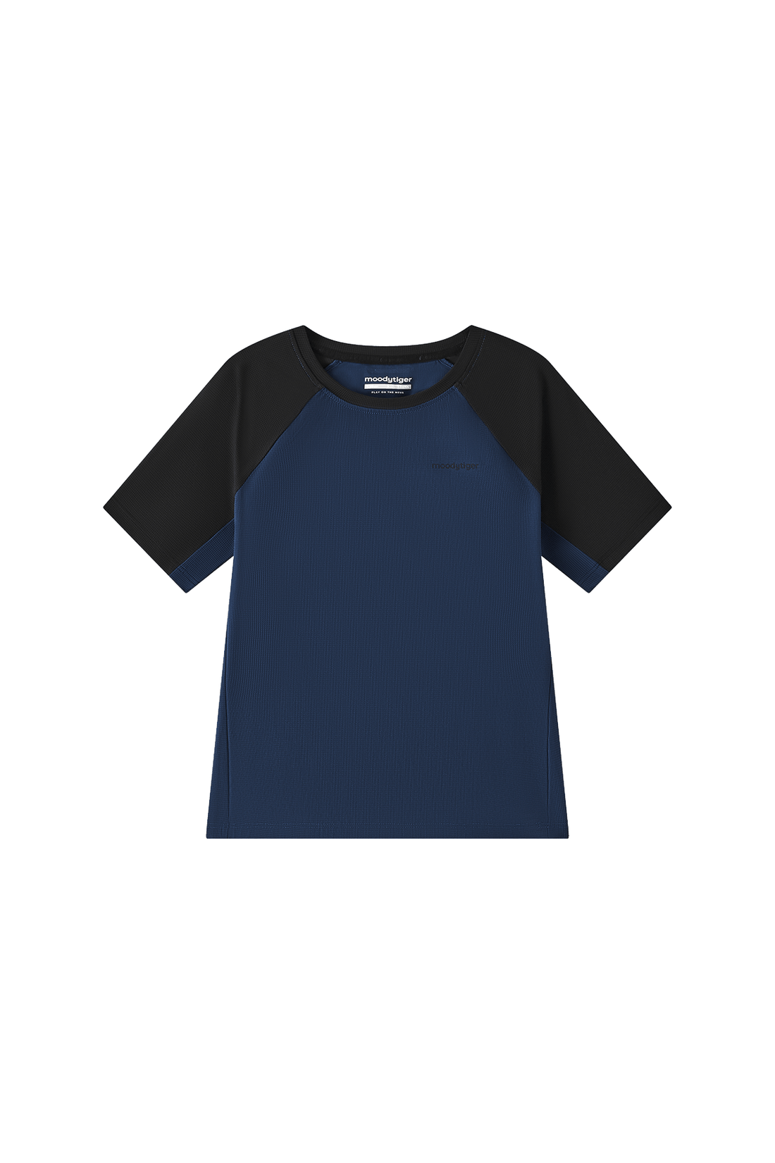 Colour Blocking Short Sleeve Tee **Midnight**