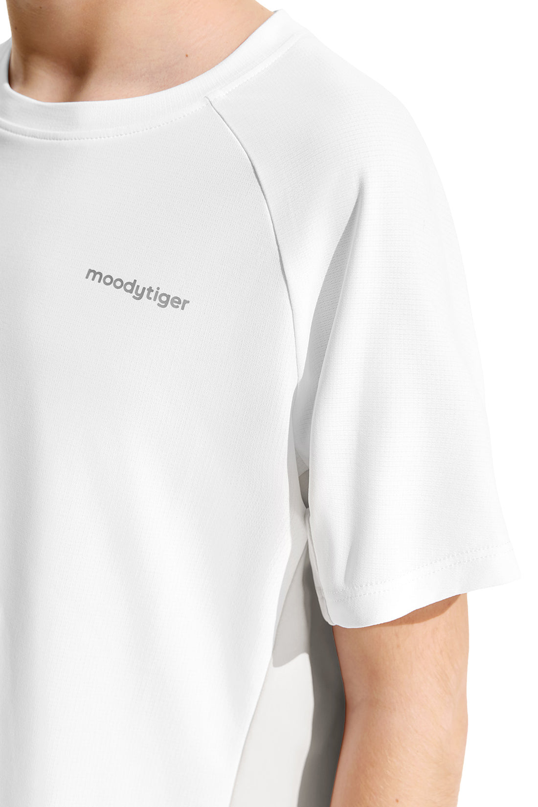 Colour Blocking Short Sleeves **Cloud Dancer**