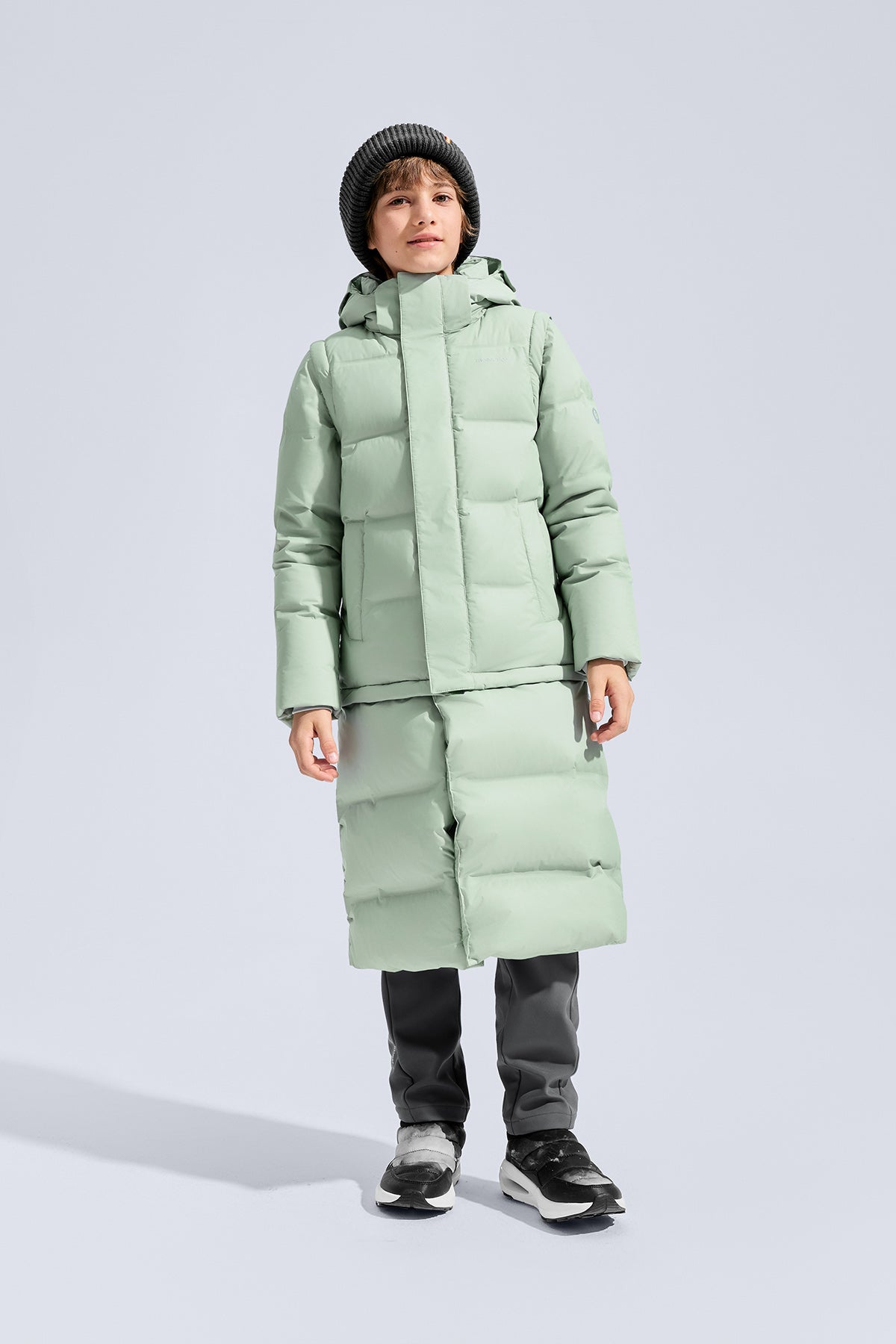 Convertible Down Jacket **Sage**