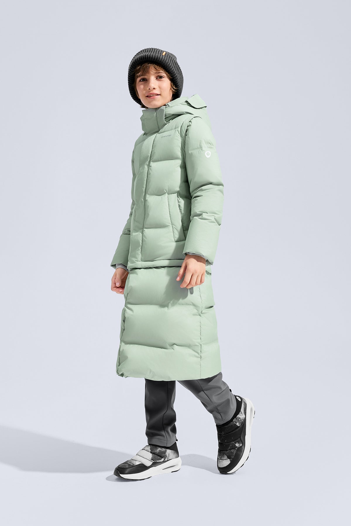 Convertible Down Jacket **Sage**