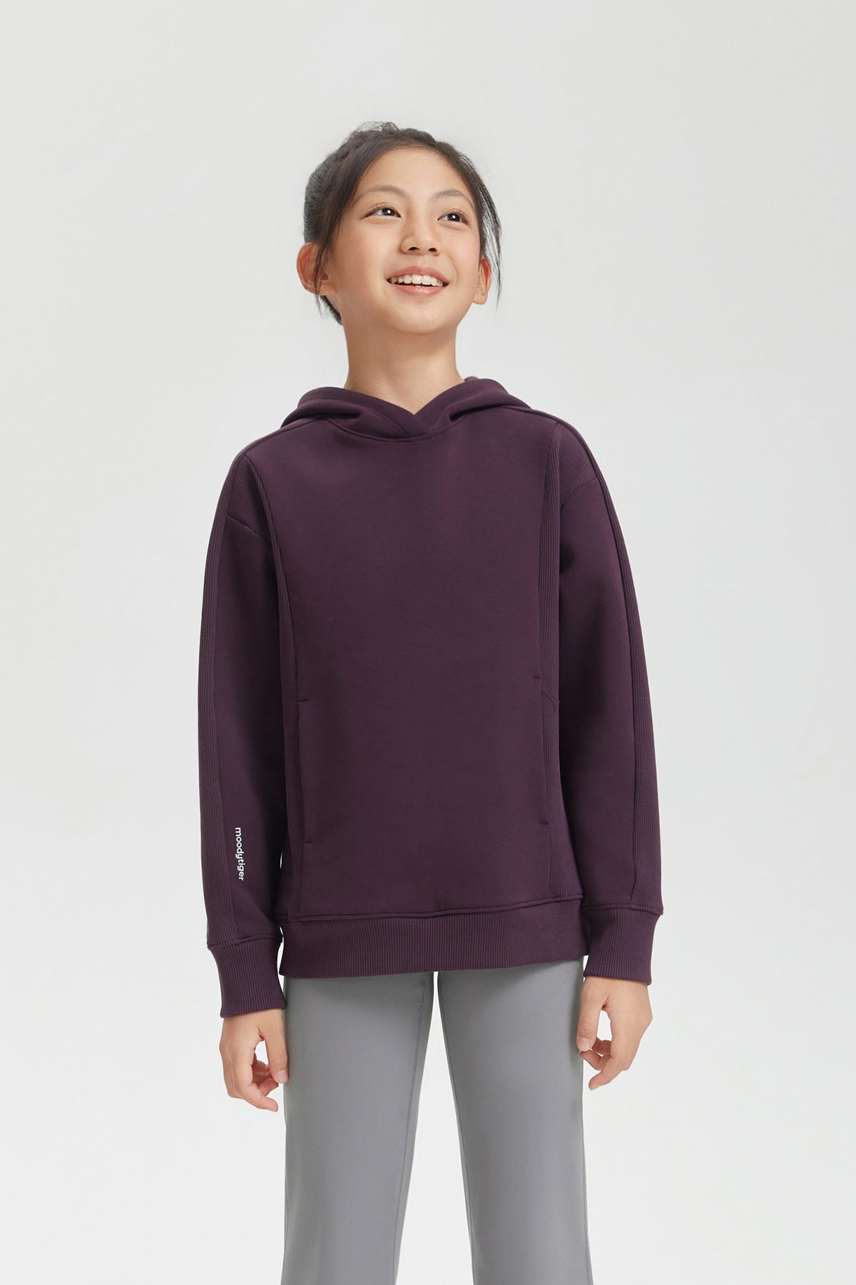 Cotton Power Hoodie **Blackcurrant**