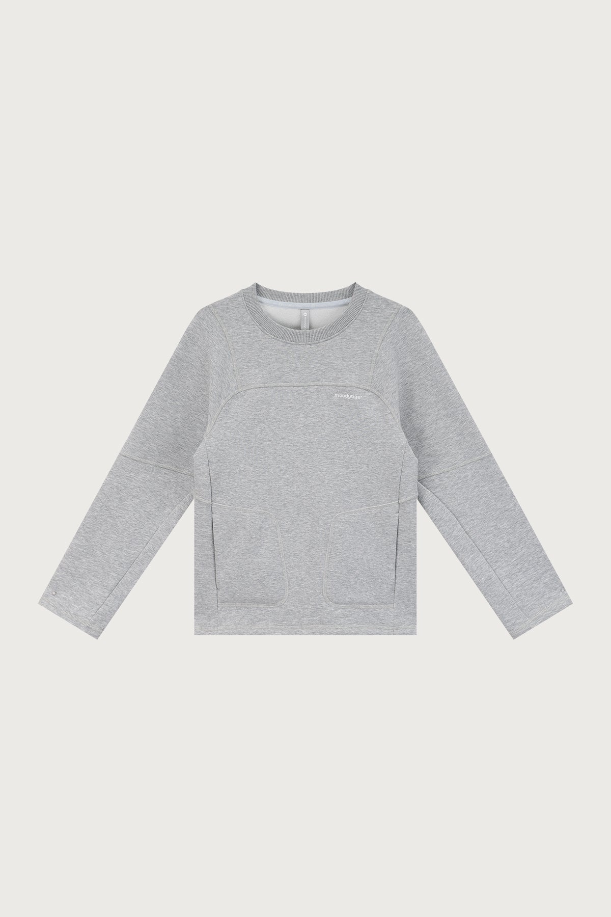 Cotton Power Pocket Sweater **Slategray**