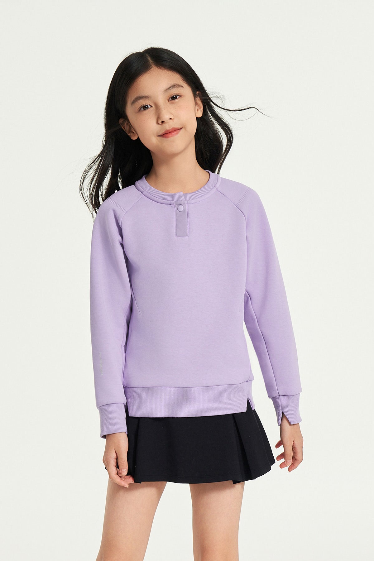 Cotton Power Sweater **Lavender**