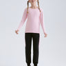 Crew Neck Graphic Tee **Pink Diamond**