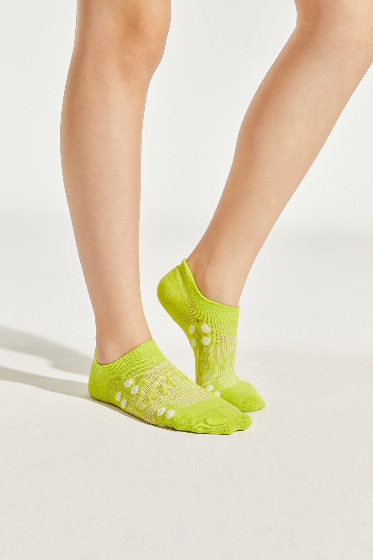 Cushion No-Show Socks **Quantum Green**