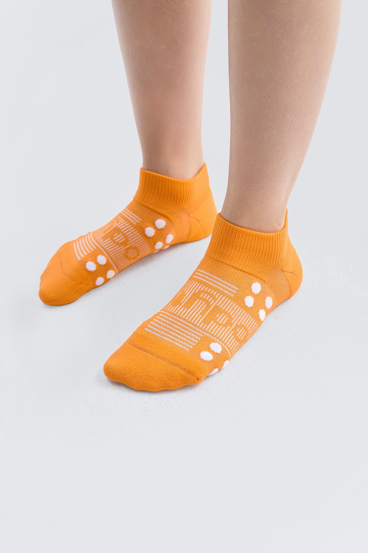 Cushion No-Show Socks **Warm Orange**