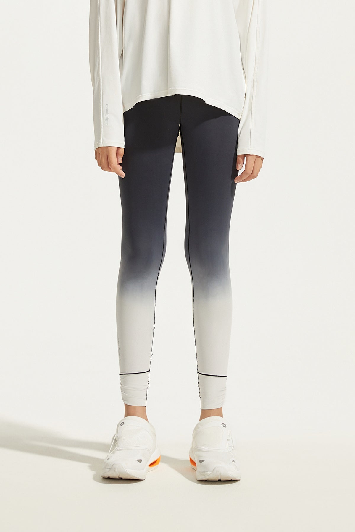 Dip-Dyed Leggings **Moon Grey**
