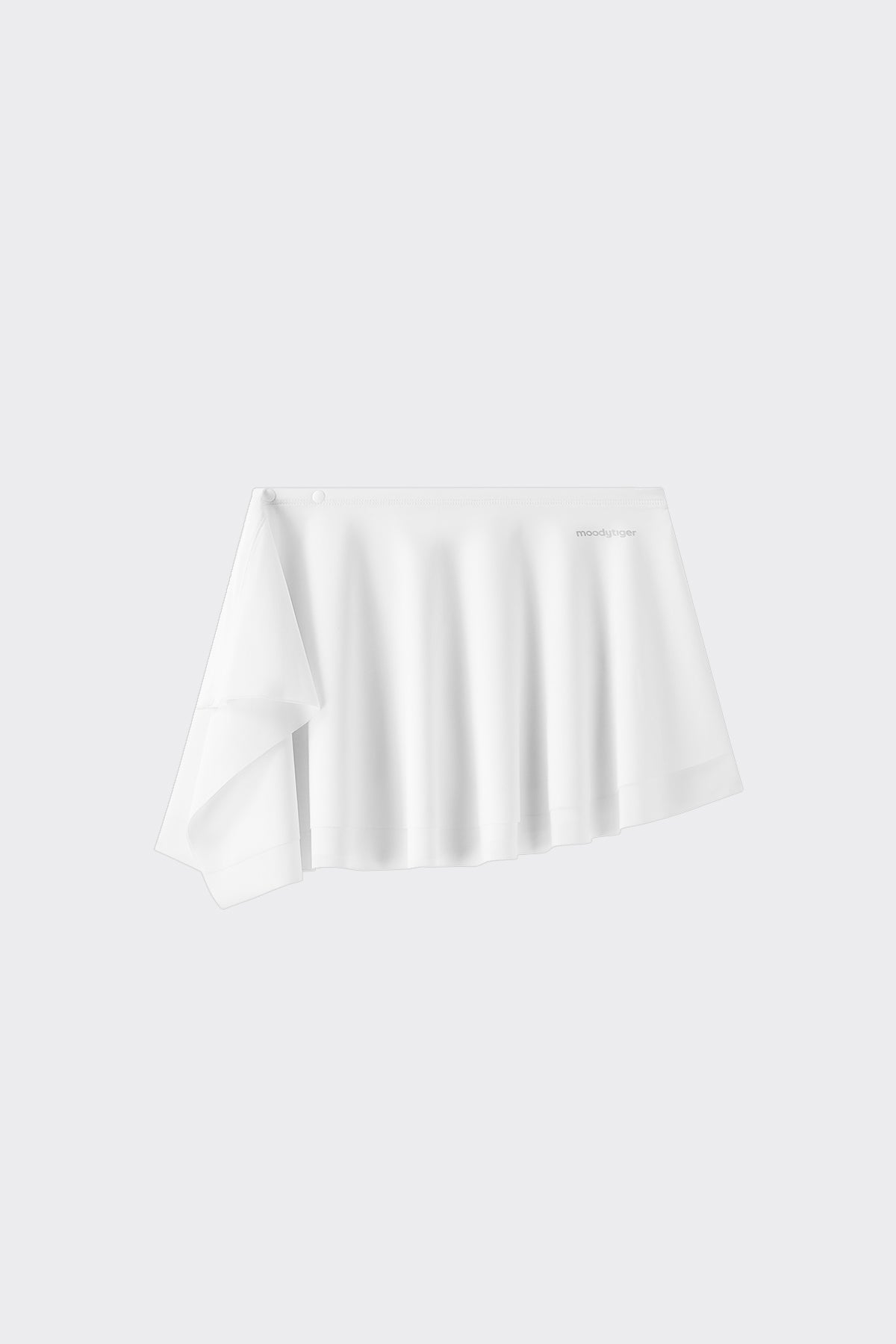 Double-Layer Cover Up Skirt **Cloud Dancer**