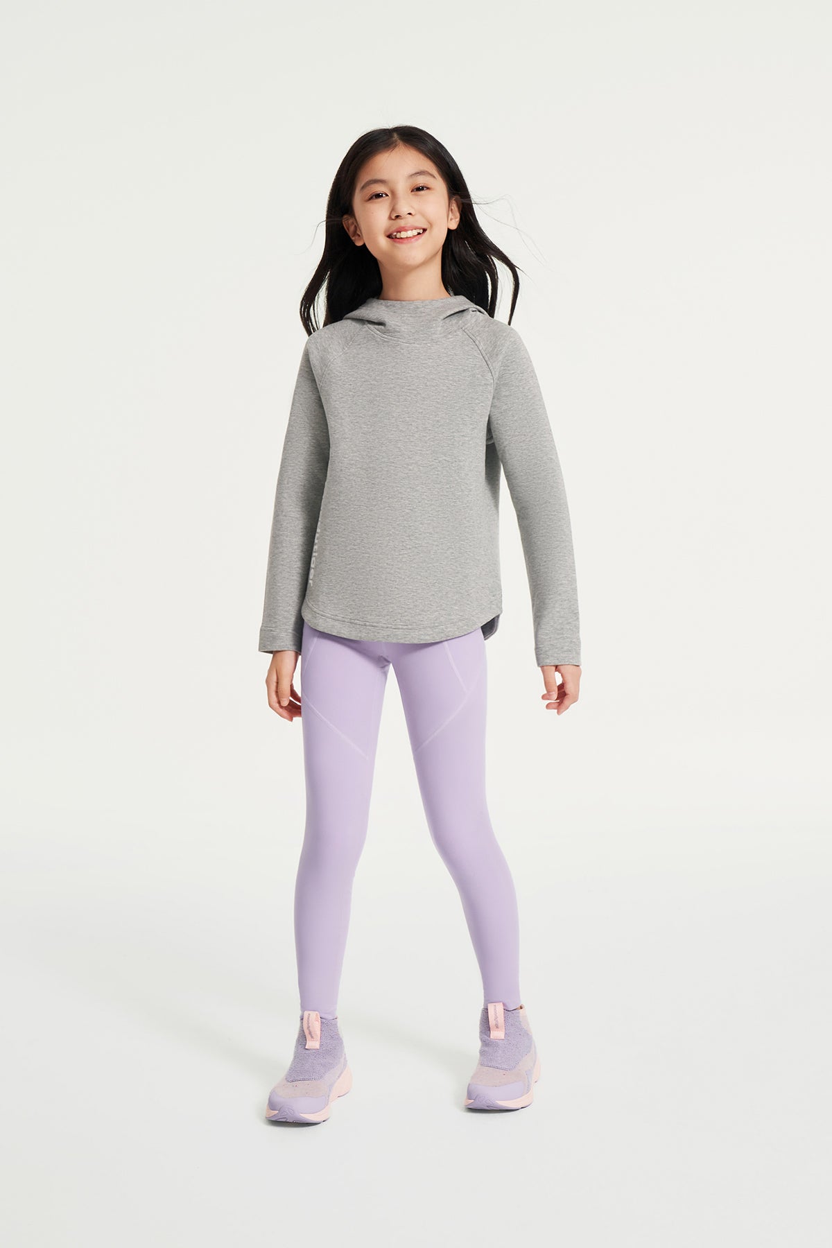 Double pocket Fleece Leggings **Lavender**