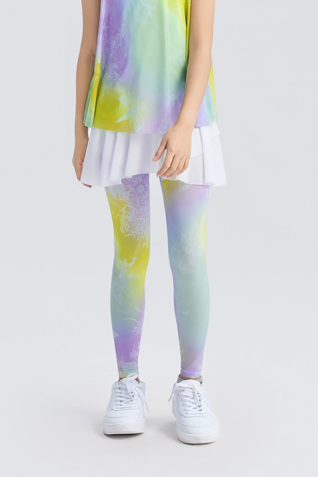 Fairy 2-in-14 Leggings **Gradient Buzz Cyan**