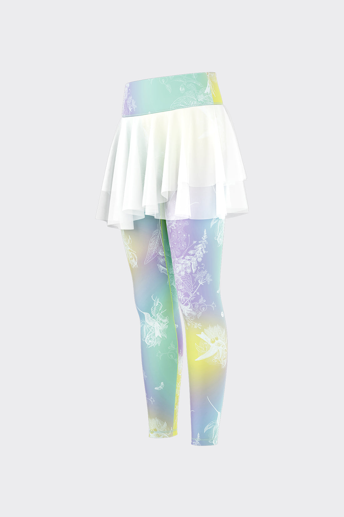 Fairy 2-in-16 Leggings **Gradient Buzz Cyan**