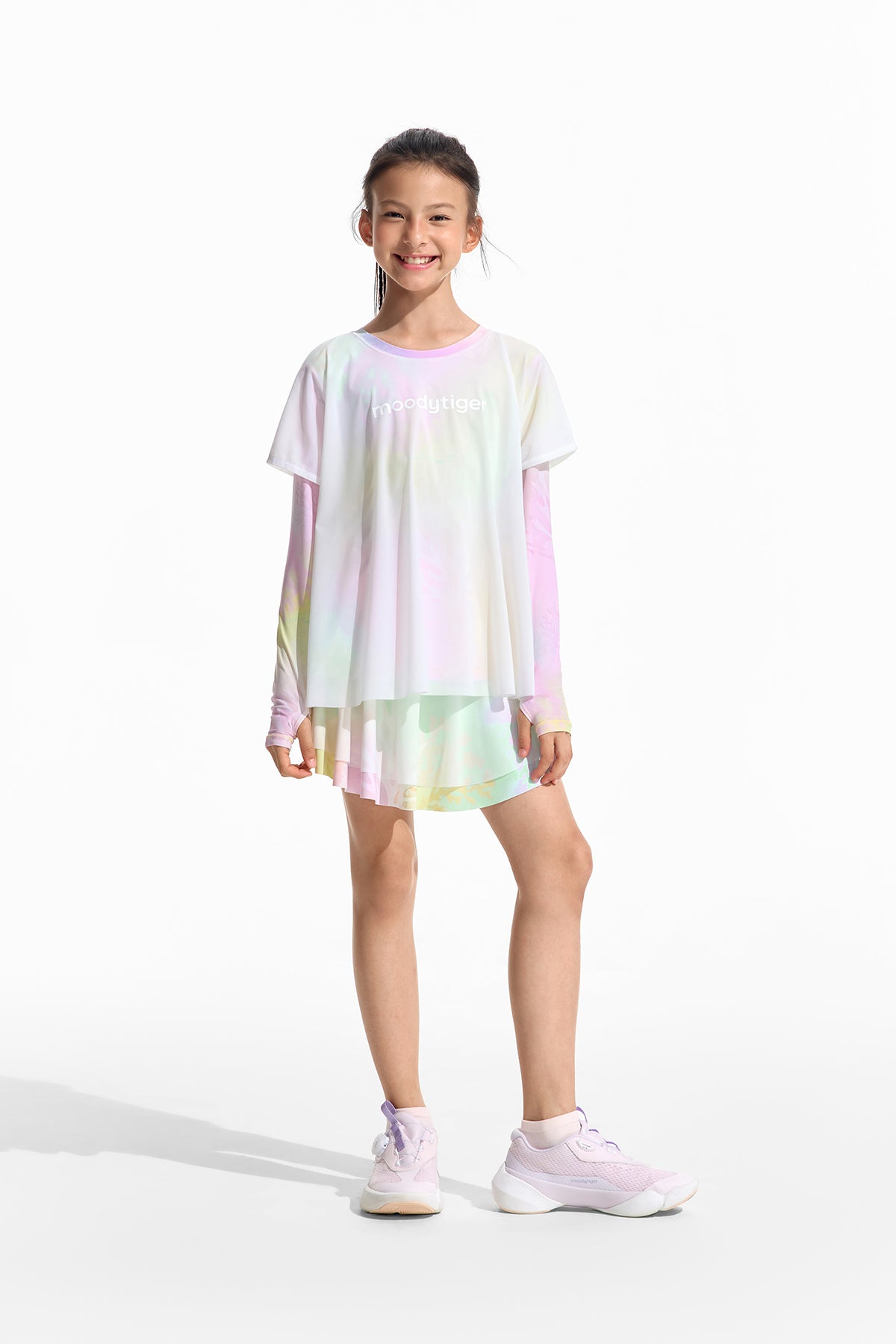 Fairy Long Sleeve Tee **Color Coral Yellow**