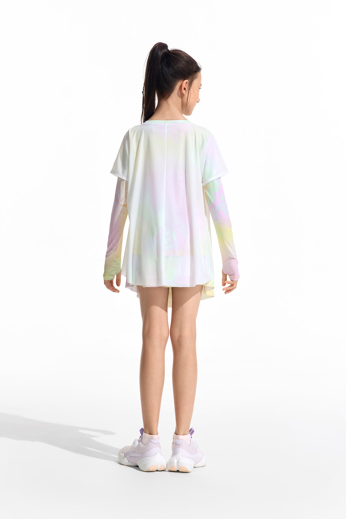 Fairy Long Sleeve Tee **Color Coral Yellow**
