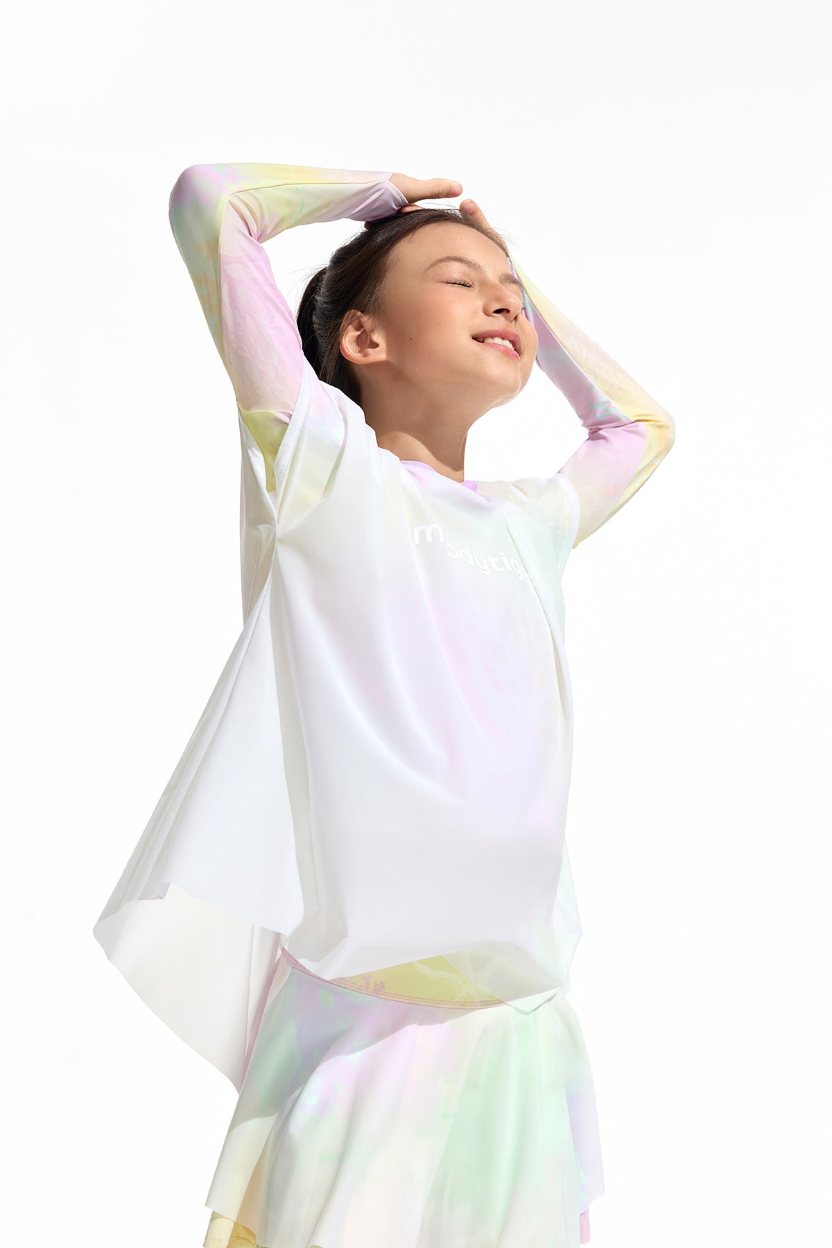 Fairy Long Sleeve Tee **Color Coral Yellow**