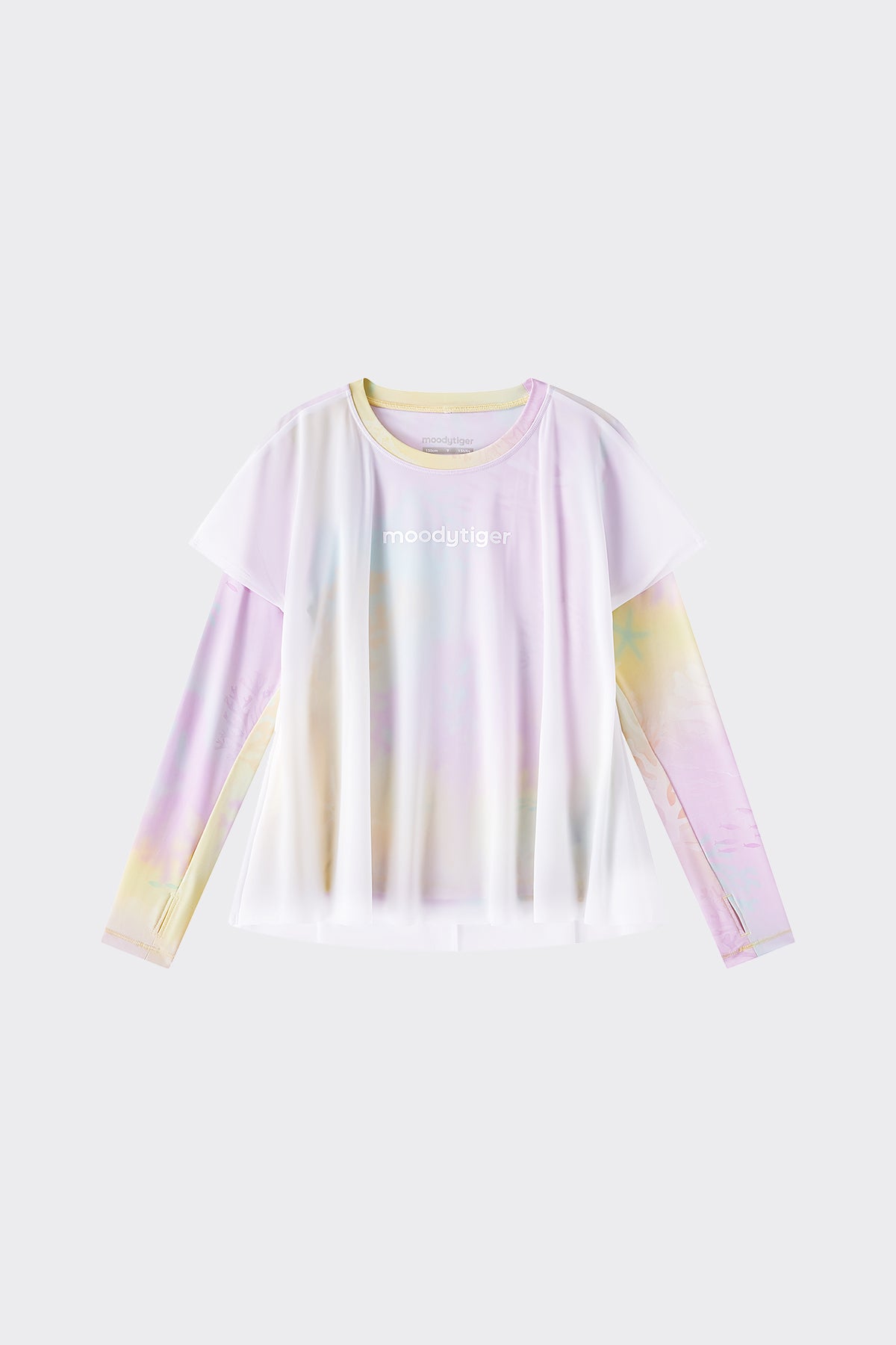 Fairy Long Sleeve Tee **Color Coral Yellow**