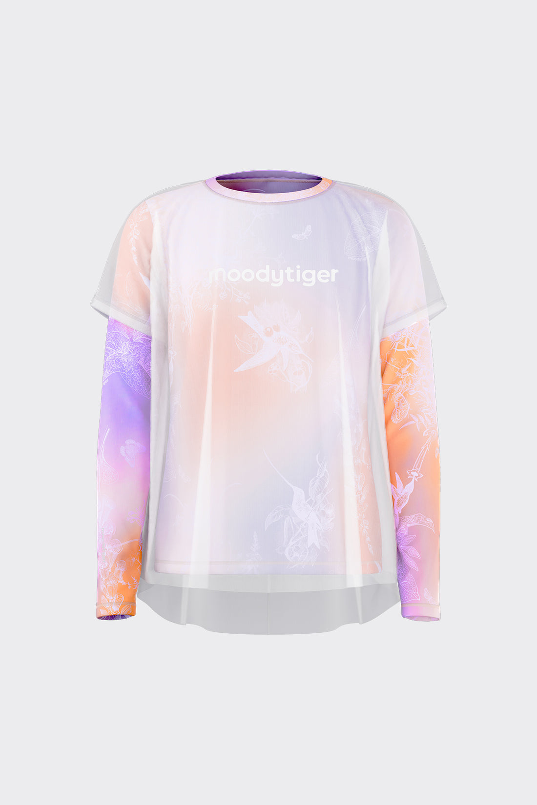 Fairy Long Sleeve Tee **Gradient Buzz Orange**