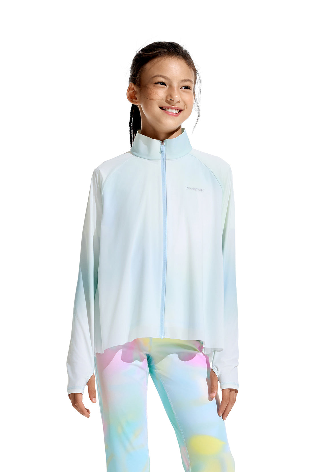 Fairy Printed Jacket **Glass Ice Blue**