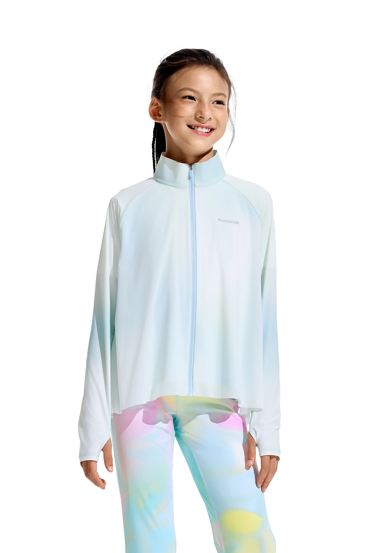 Fairy Printed Jacket **Glass Ice Blue**