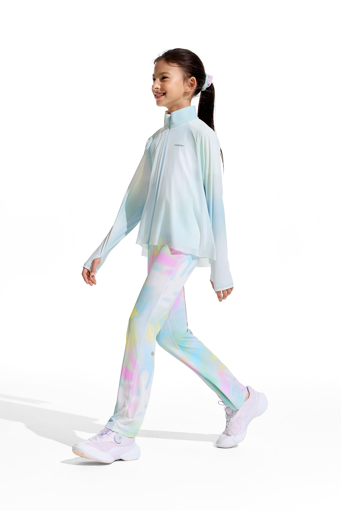 Fairy Printed Jacket **Glass Ice Blue**