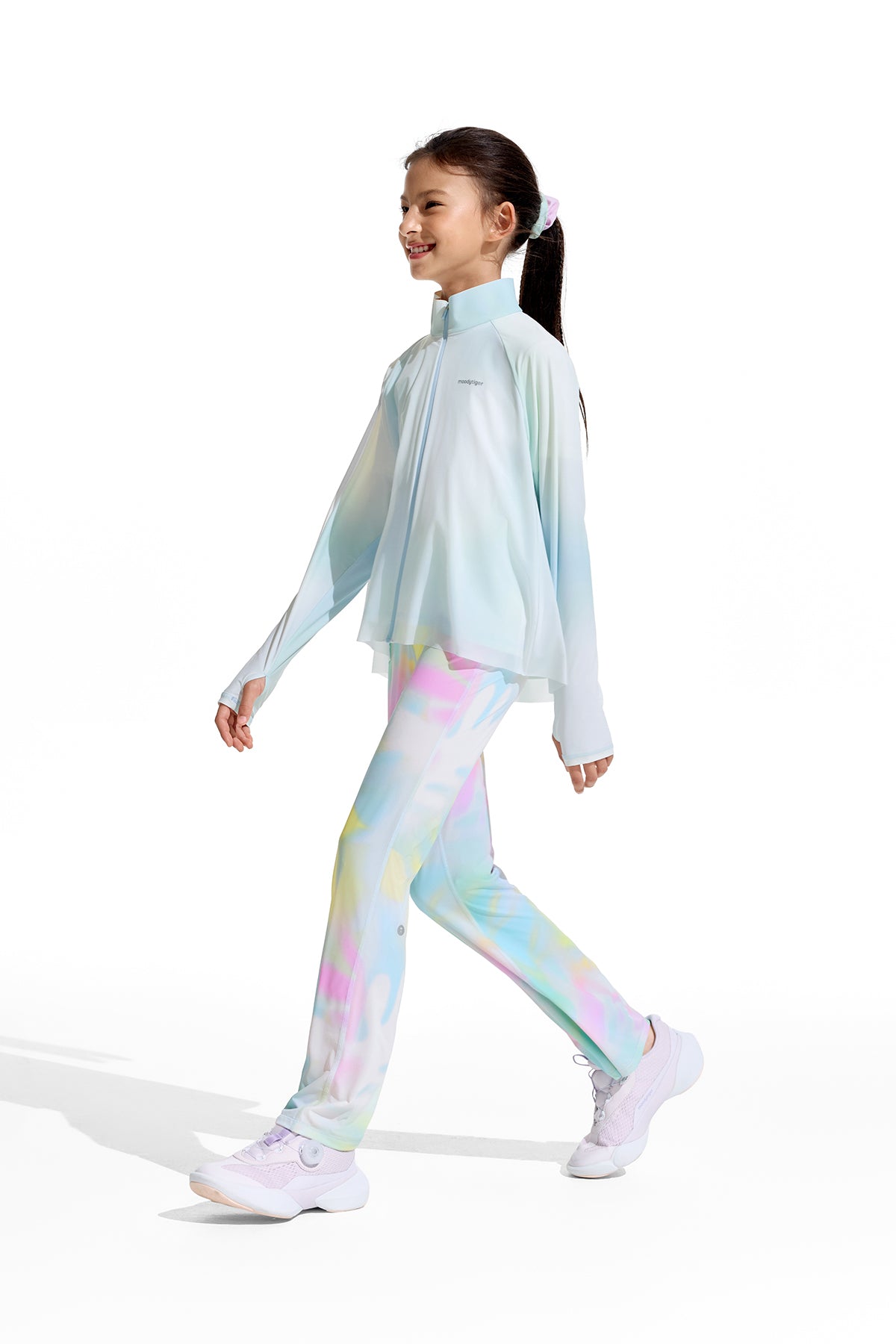 Fairy Printed Jacket **Glass Ice Blue**