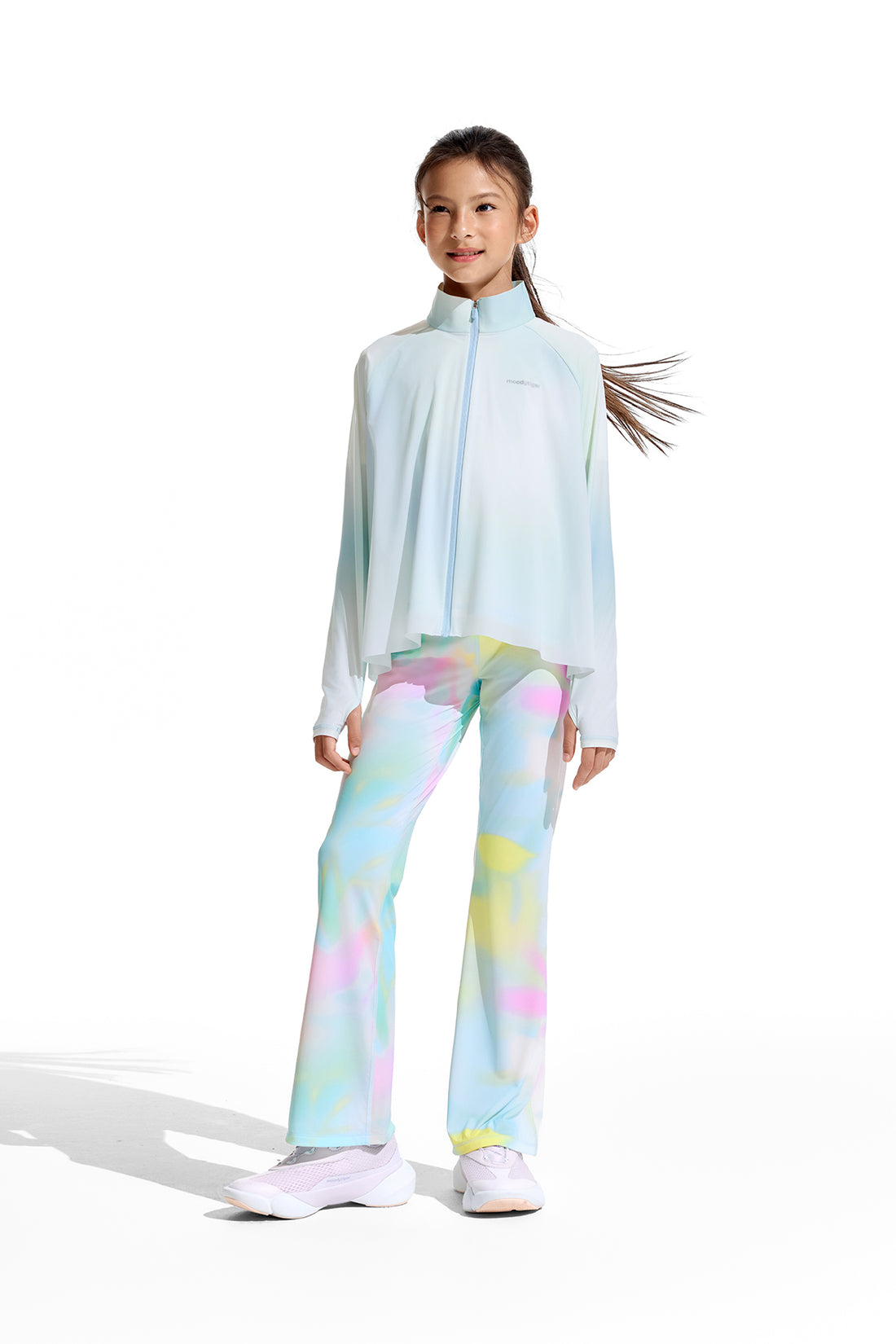 Fairy Printed Jacket **Glass Ice Blue**